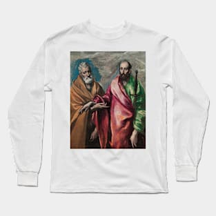 Saint Peter and Saint Paul by El Greco Long Sleeve T-Shirt